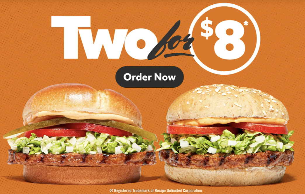 Harvey's Canada 2 Original Burgers for 8.00 Canadian Freebies